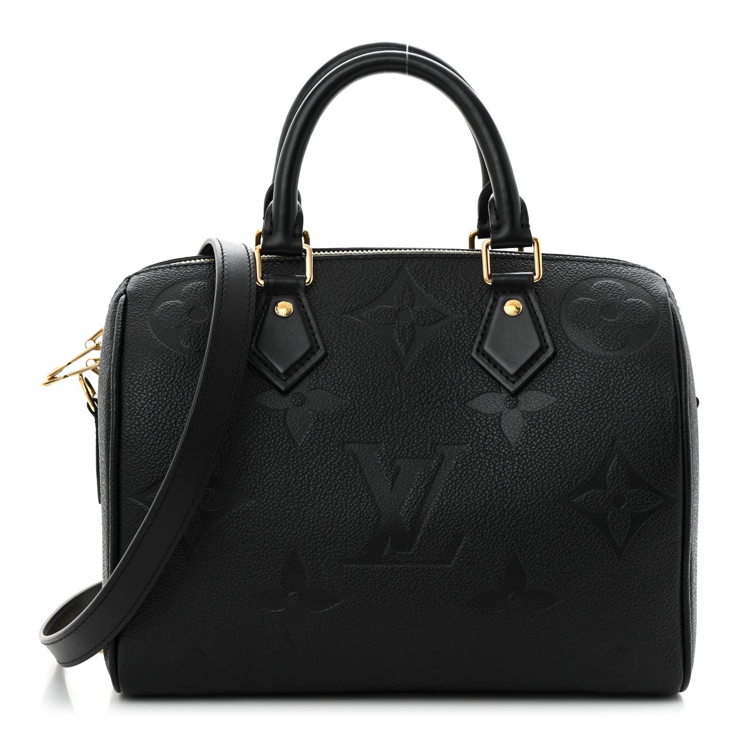 Empreinte Monogram Giant Speedy Bandouliere 25 Black
