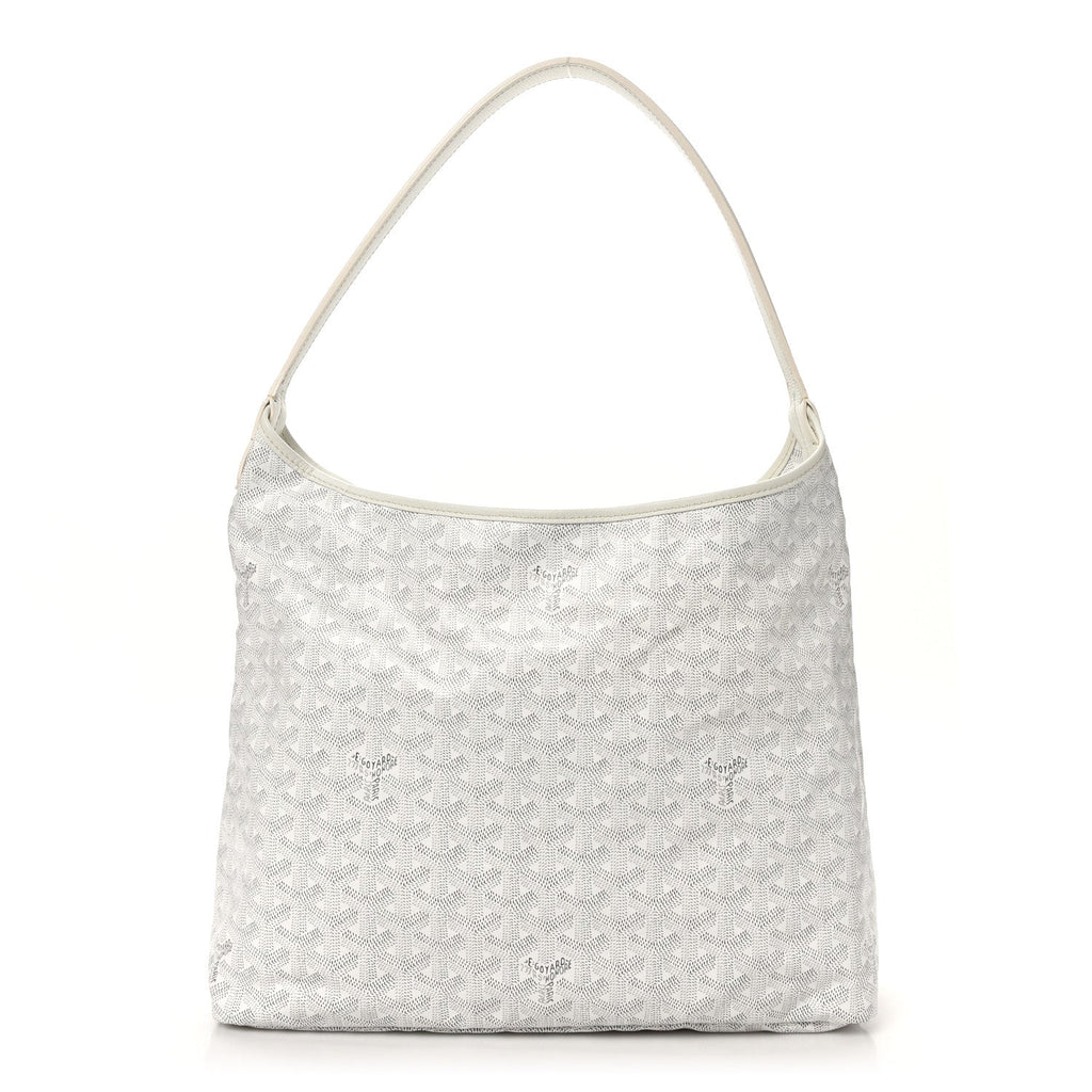 Goyardine Boheme Hobo White