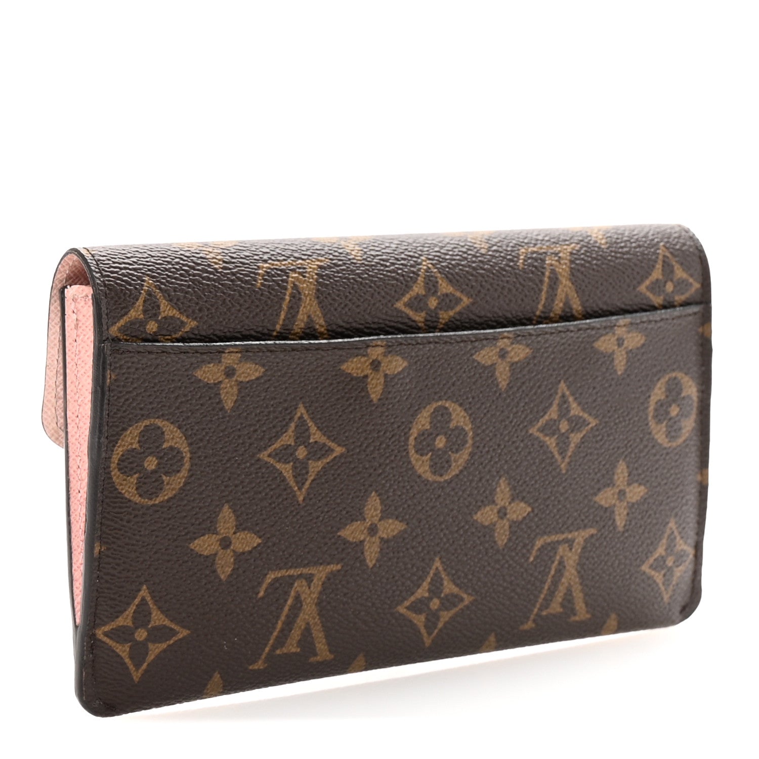Monogram Jeanne Wallet Rose Ballerine