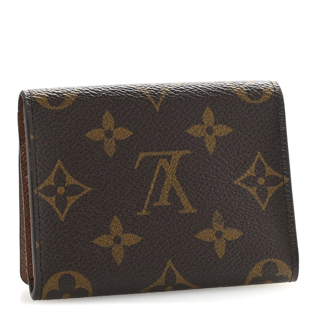 Monogram Envelope Business  Holder
