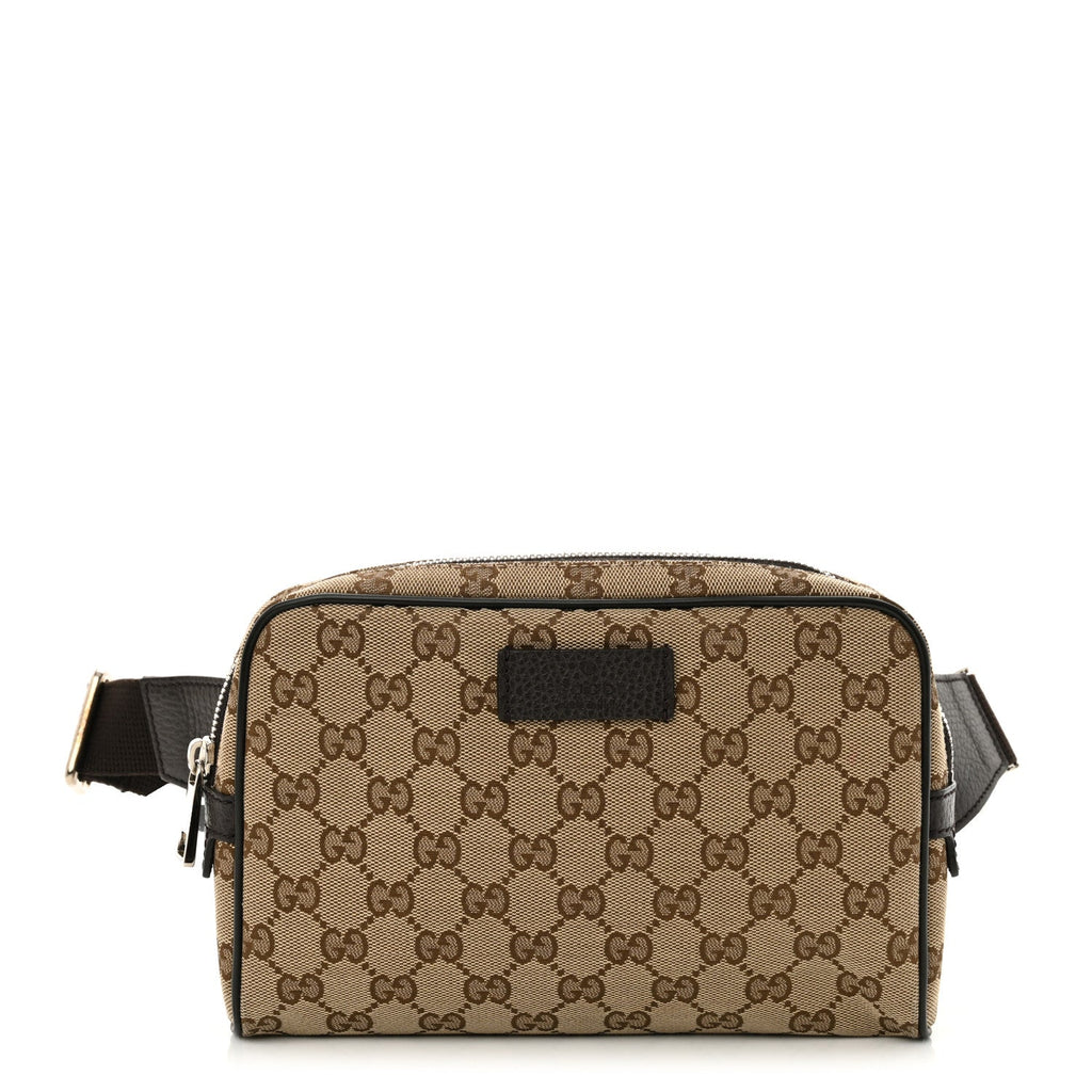 Monogram Belt Bag Dark Brown