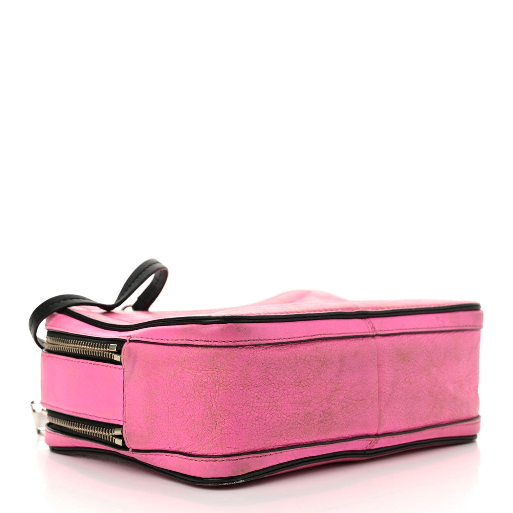 Calfskin Mini The Box Bag Pink