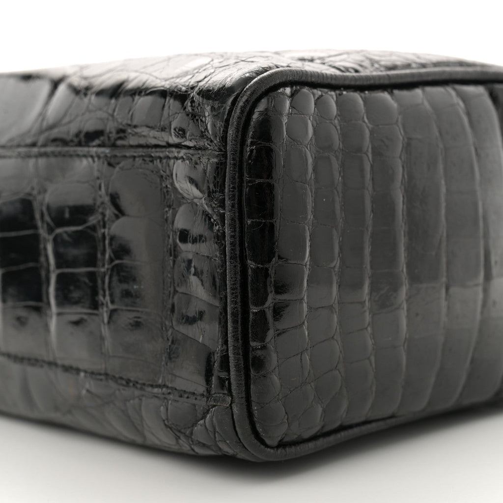Alligator Tote Black