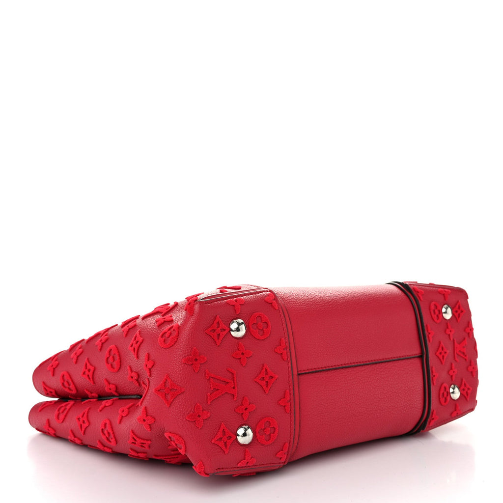 Veau Cachemire Tote W PM Framboise