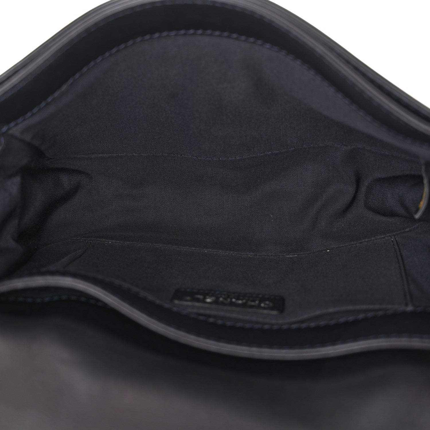 Patent Medium Boy Reverso Flap Black