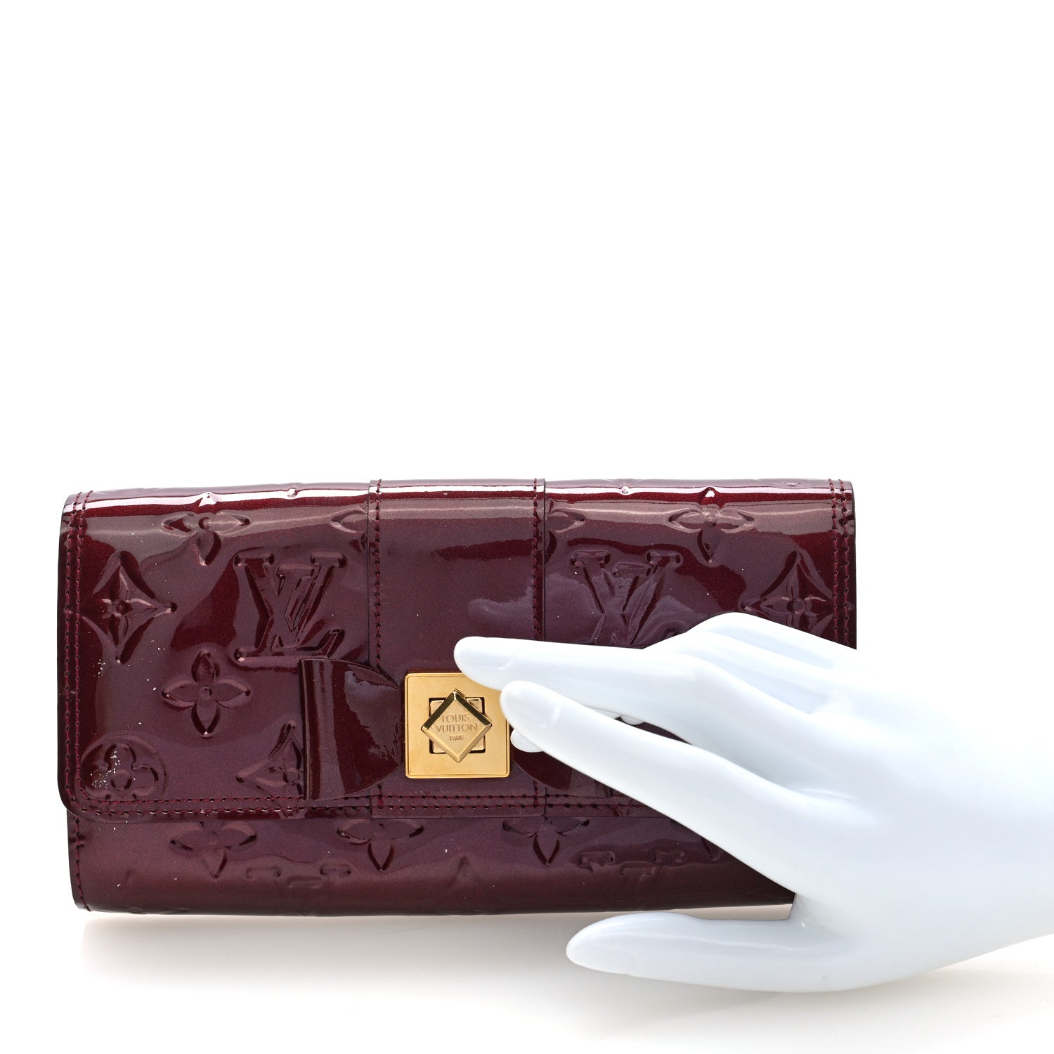 Vernis Sarah Noeud Wallet Rouge Fauviste