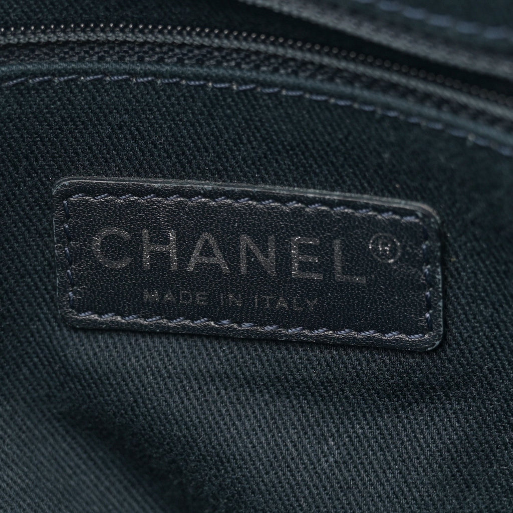 Denim Deauville Bowling Bag Blue