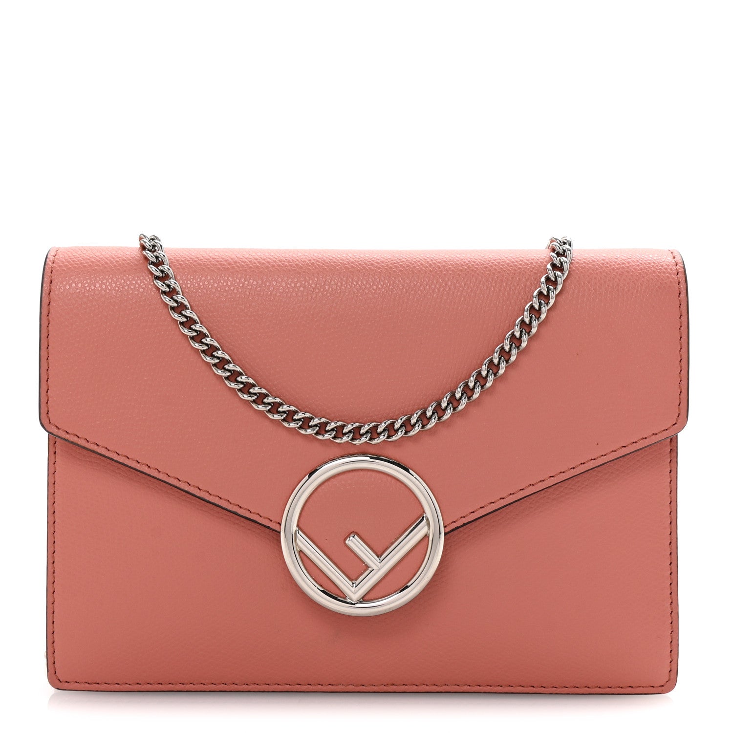 Vitello Cruise F is Fendi Medium Envelope Wallet on Chain Macaron