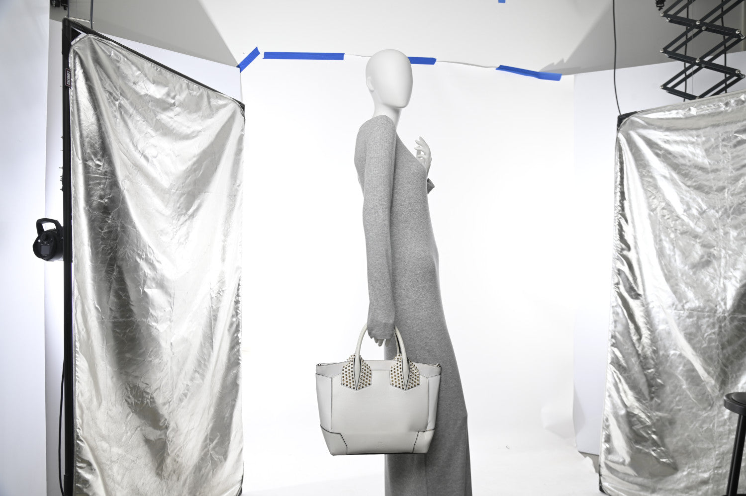 Calfskin Small Eloise Tote White