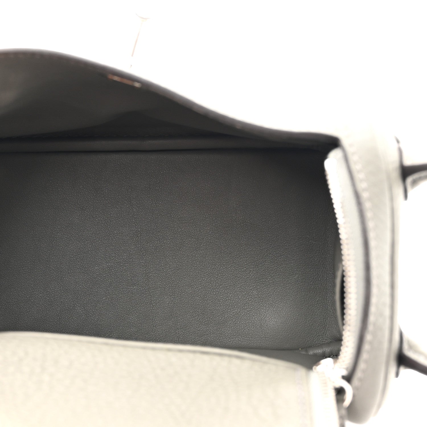 Taurillon Clemence Mini Lindy 20 Gris Meyer