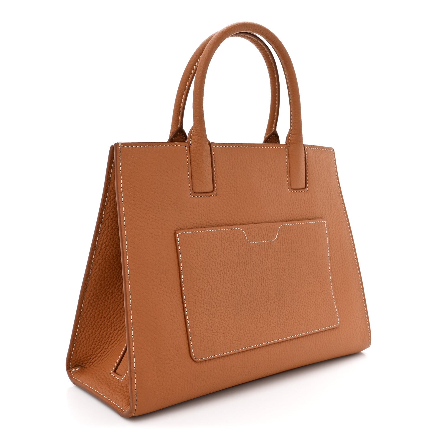 Calfskin Mini Frances Tote Warm Russet