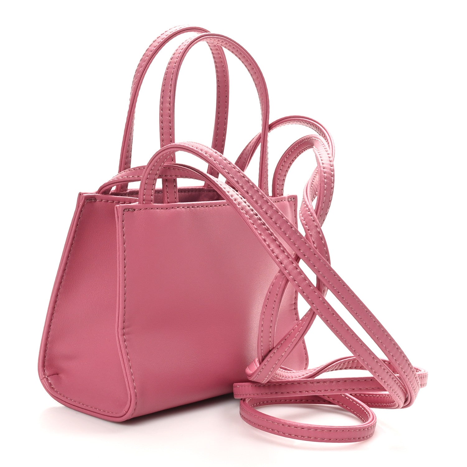 Vegan Leather Small Shopping Bag Corned Beef