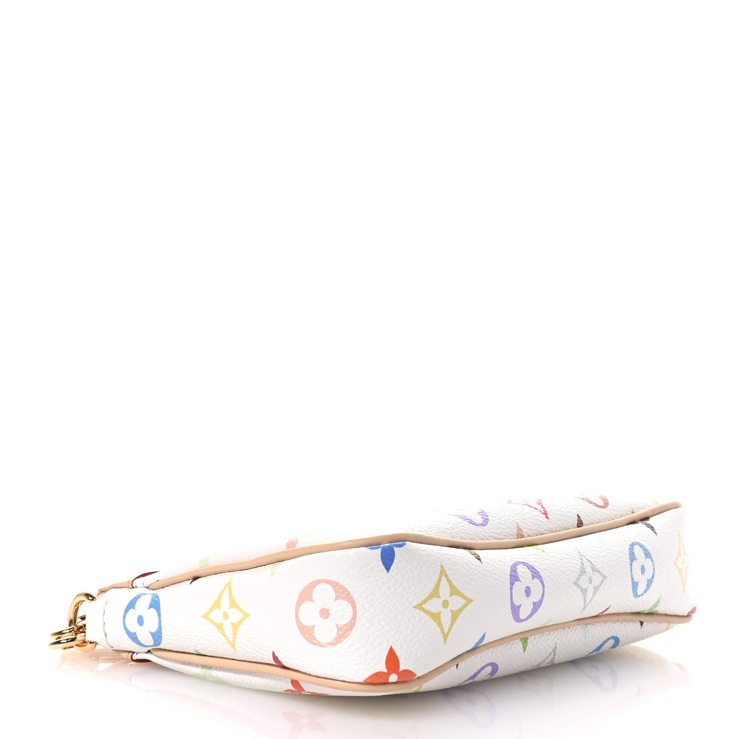 LV X TM Monogram Multicolor Pochette Accessories White