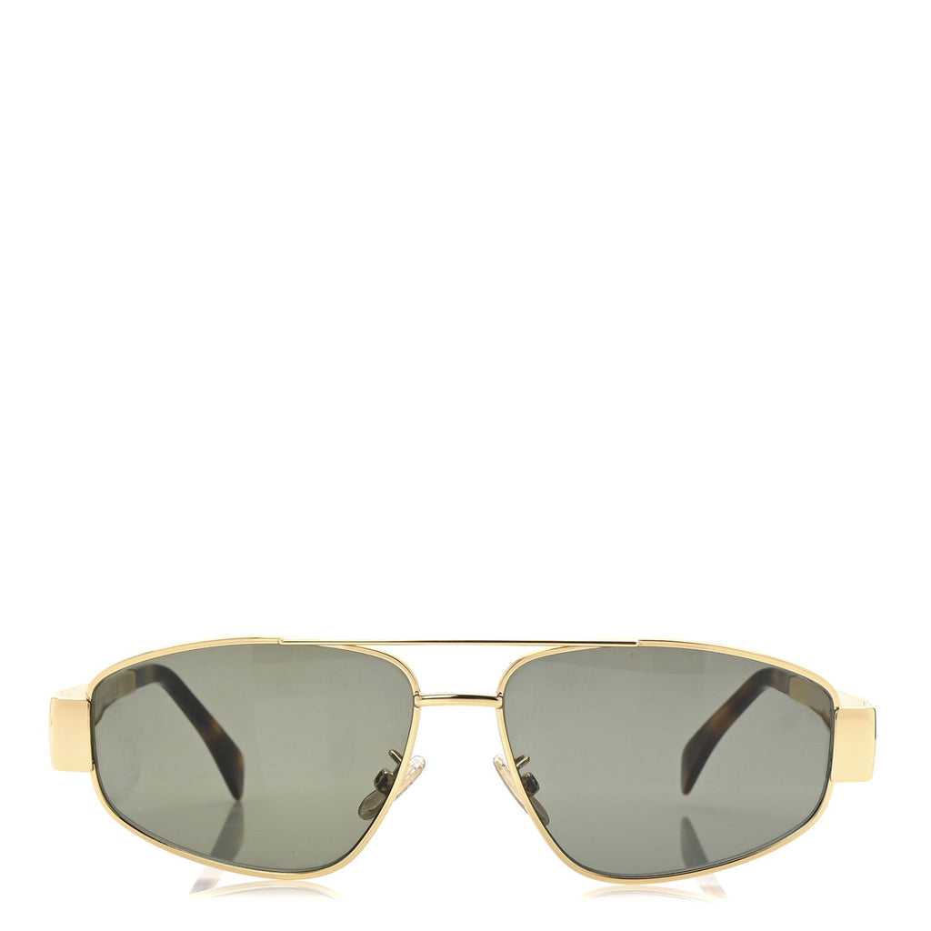 Metal Triomphe 03 Sunglasses CL40281U Gold Green