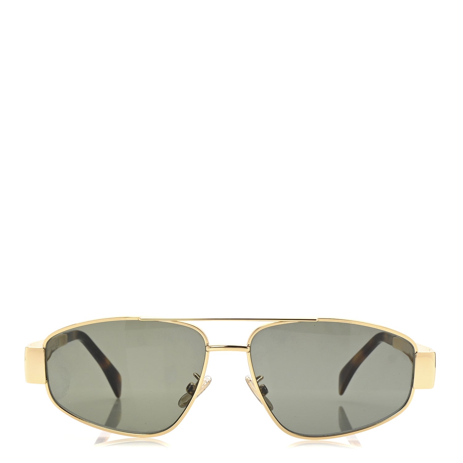 Metal Triomphe 03 Sunglasses CL40281U Gold Green