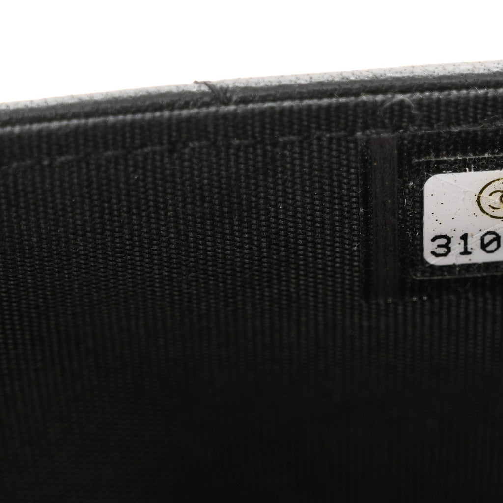 Lambskin Quilted Chanel 19 Wallet On Chain WOC Black