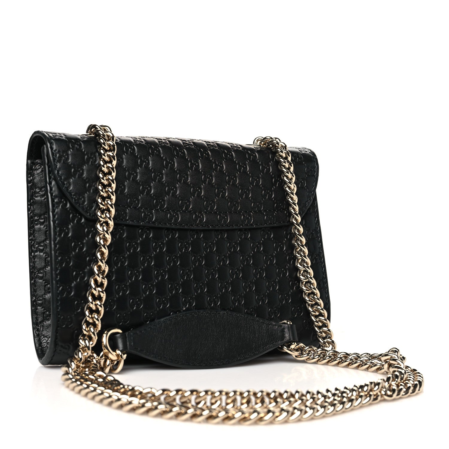 Microguccissima Mini Emily Shoulder Bag Black