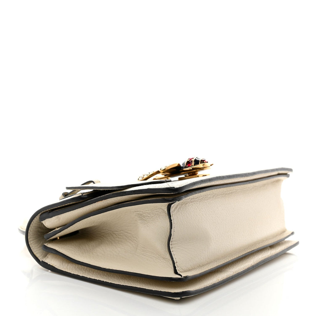 GG Supreme Monogram Small Queen Margaret Top Handle Bag White