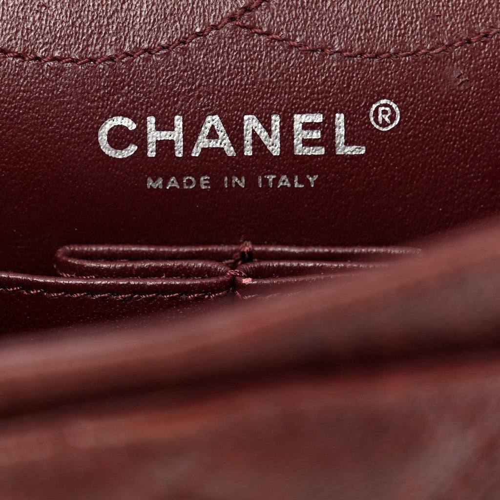 Caviar Quilted 2.55 Reissue 225 Flap Burgundy