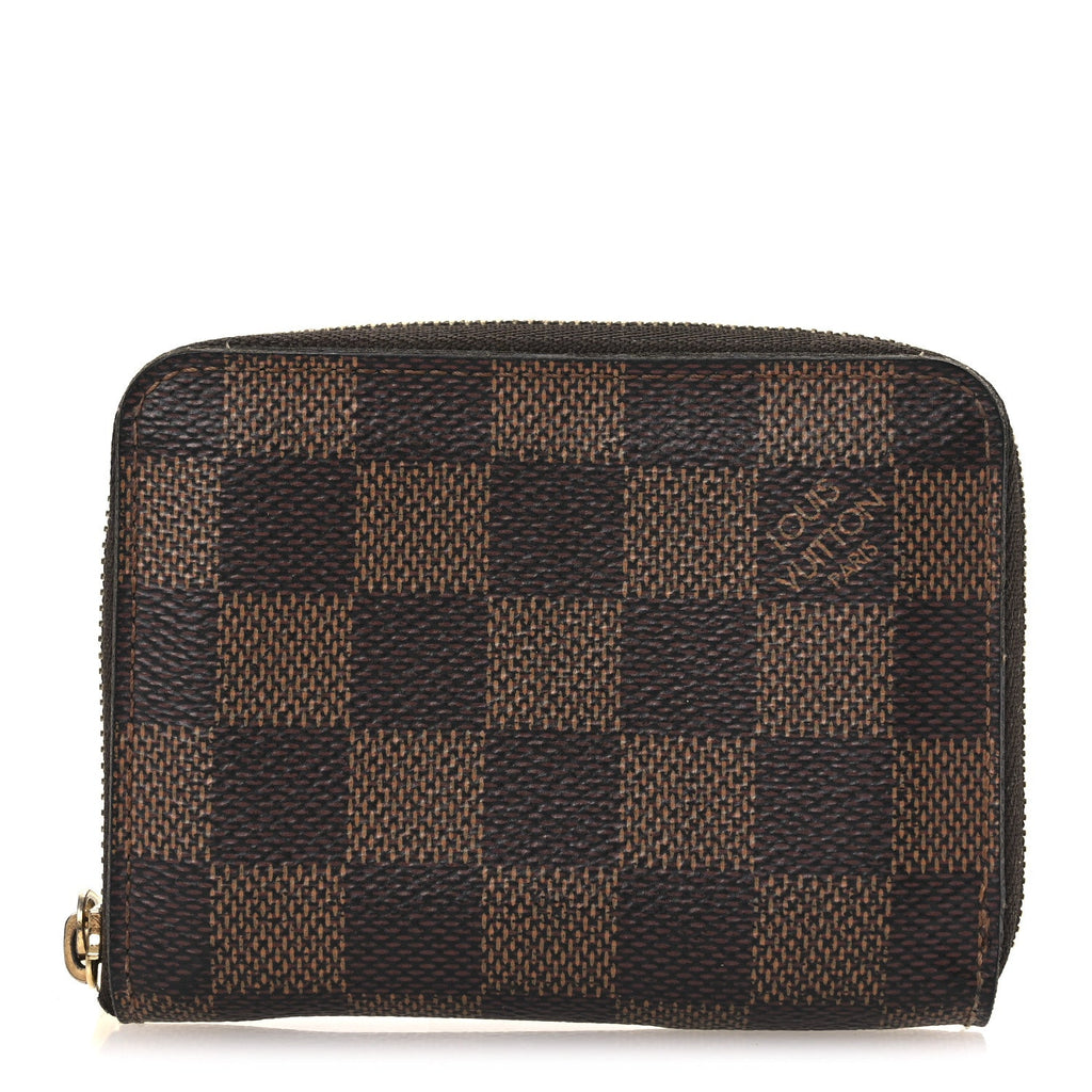 Damier Ebene Zippy Coin Purse