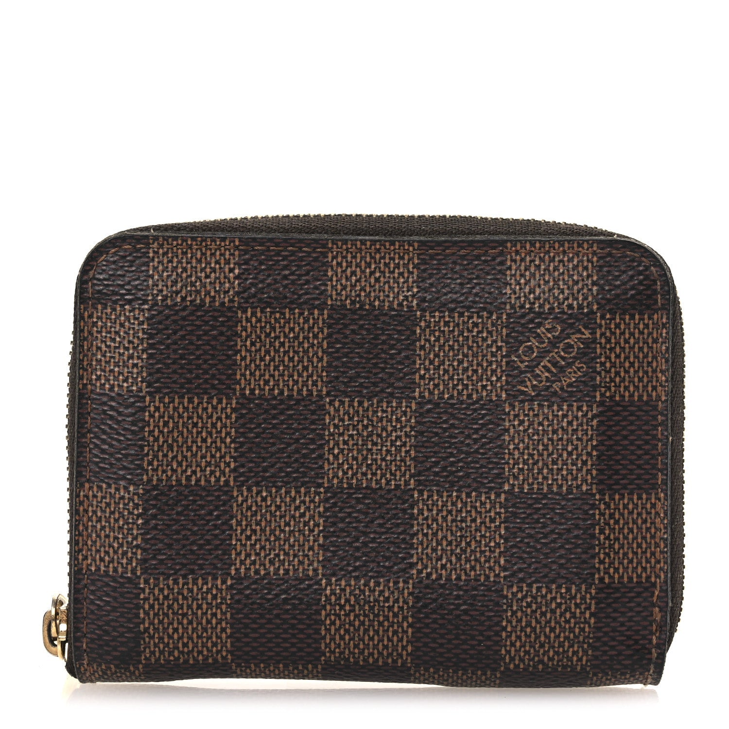 Damier Ebene Zippy Coin Purse
