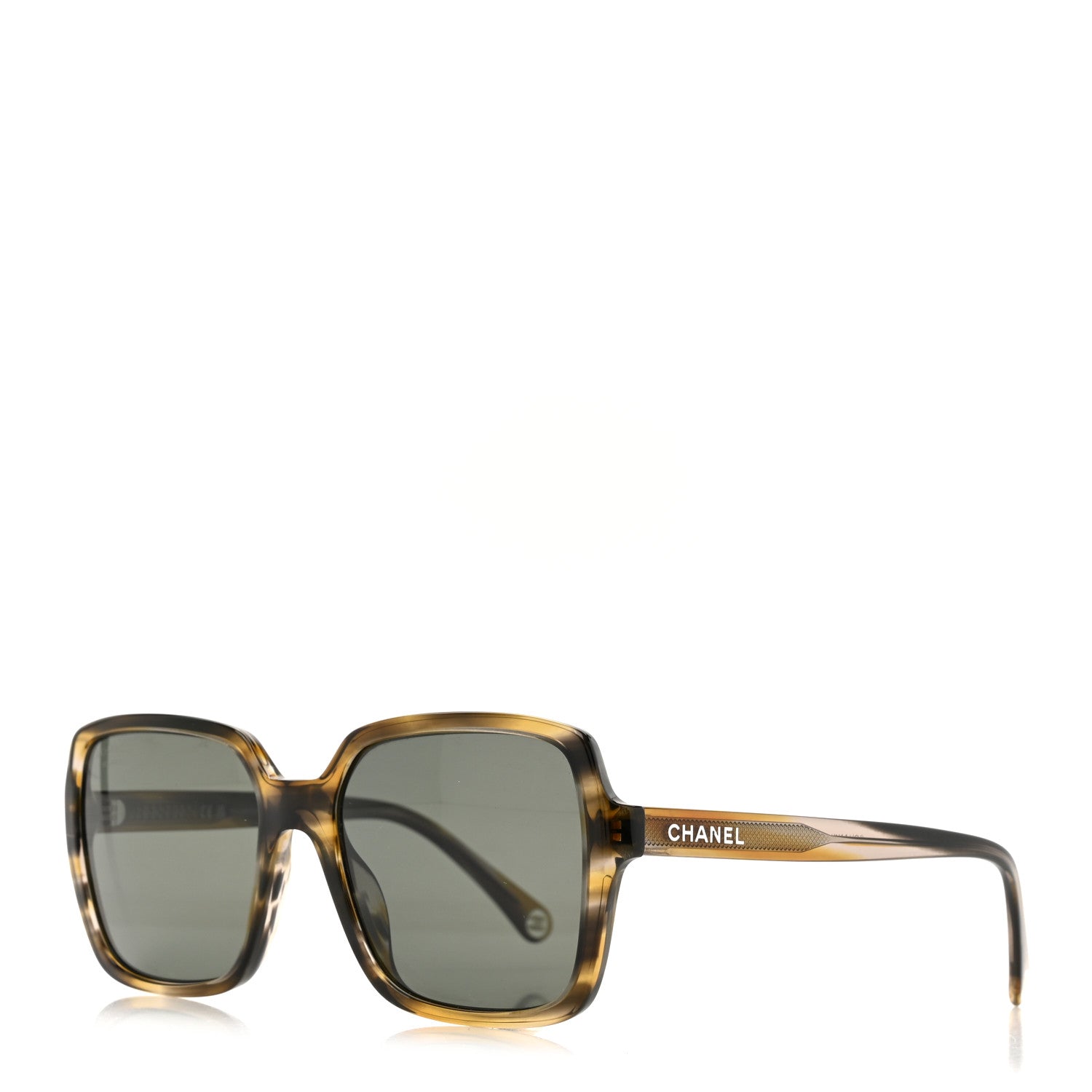 Acetate Square Sunglasses 5505 Brown