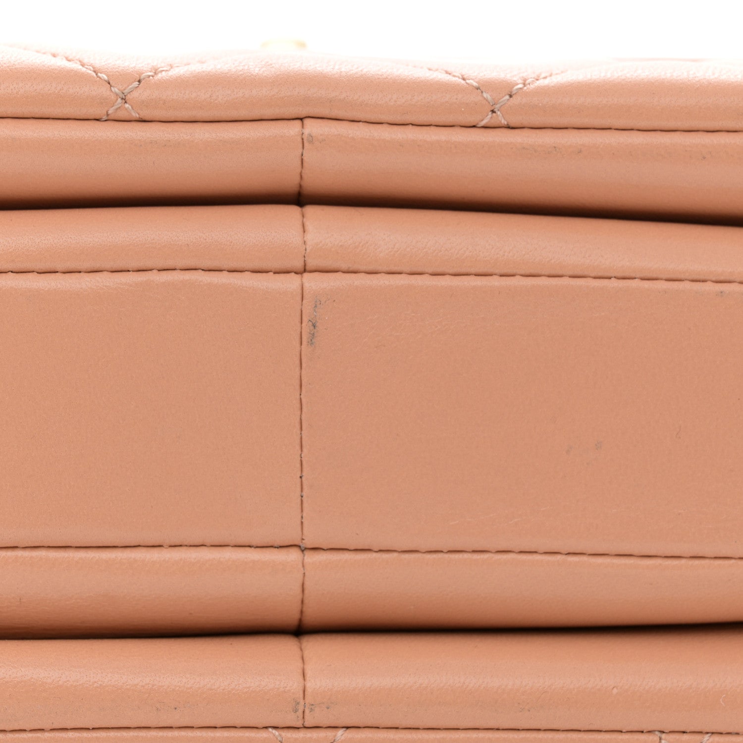 Lambskin Quilted Small Trendy CC Dual Handle Flap Bag Camel