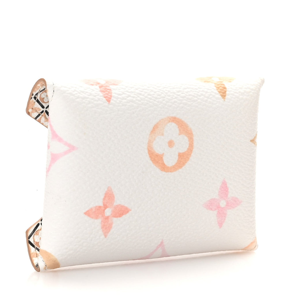 Monogram Resort Small Kirigami Pochette Insert White Beige