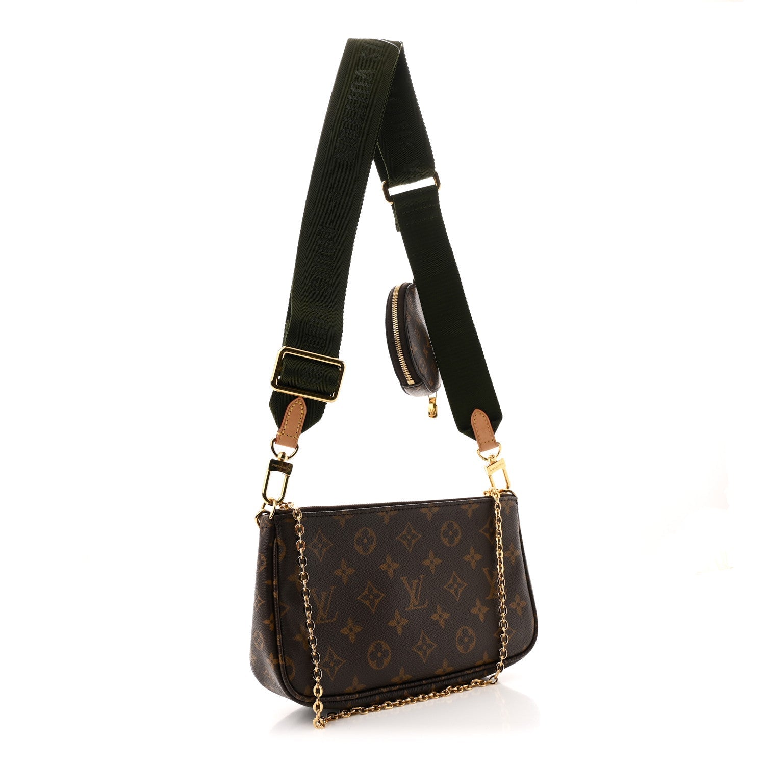 Monogram Multi Pochette Accessories Kaki