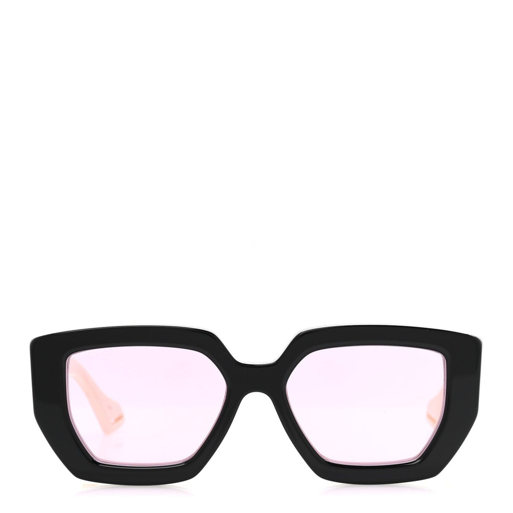 Square Frame Sunglasses GG0630S Black Ivory