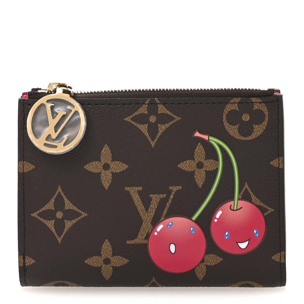 LV X TM Monogram Cerises Lisa Wallet