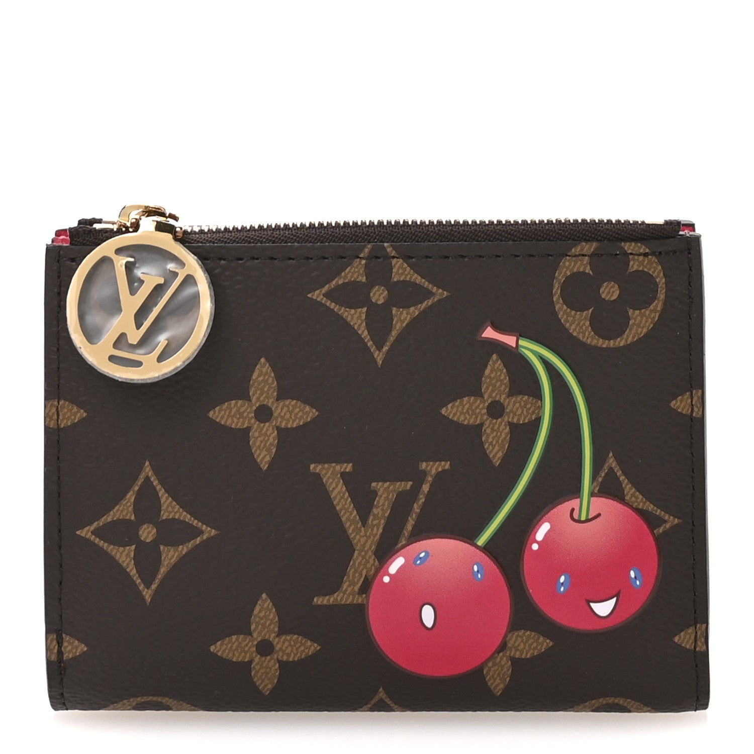 LV X TM Monogram Cerises Lisa Wallet