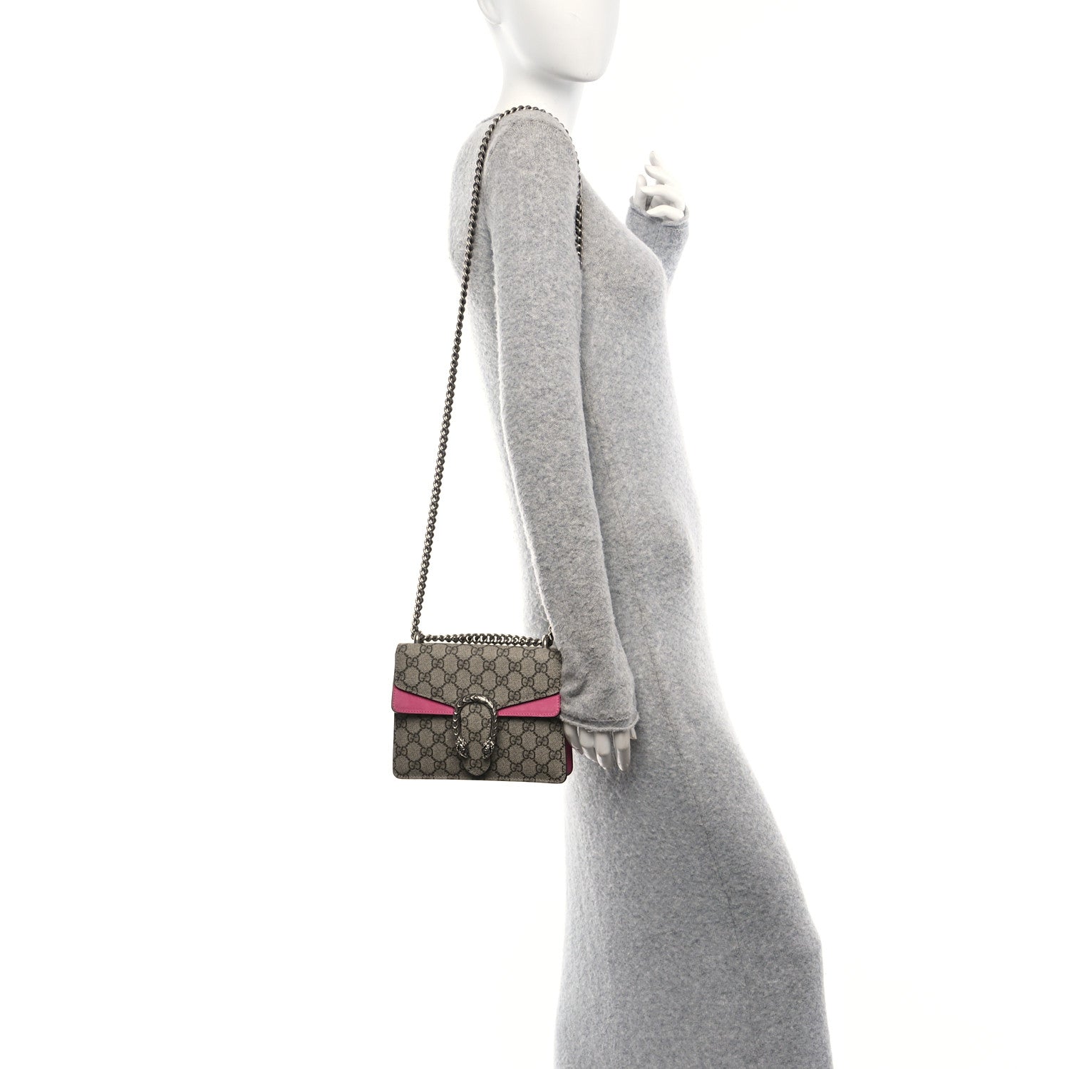 Supreme Monogram Mini Dionysus Shoulder Bag Pink