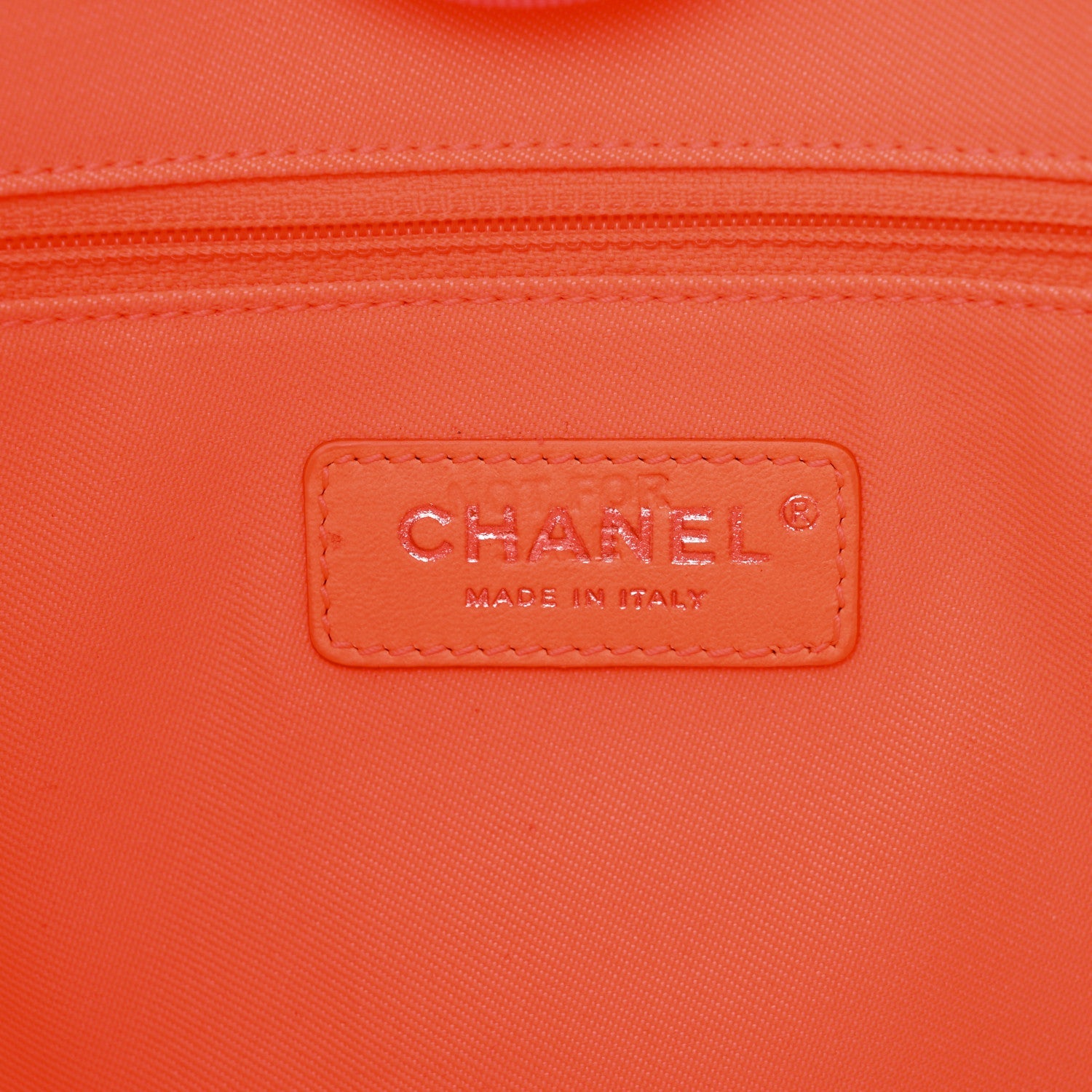 Mixed Fibers Small Deauville Tote Pink Orange