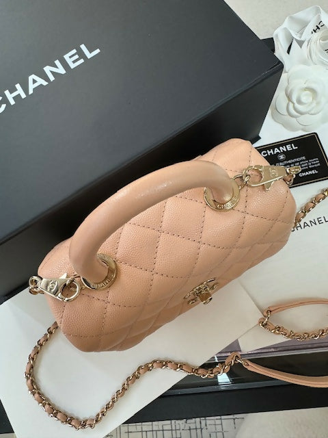 Chanel (21) Coco Handle Mini Flag Bag