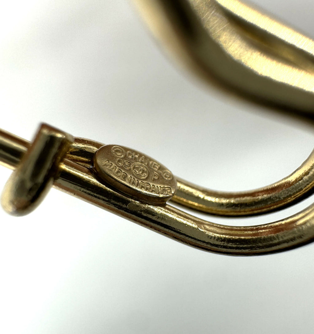 Chanel Vintage 03P Metal Ms Coco Coin Motif Brooch