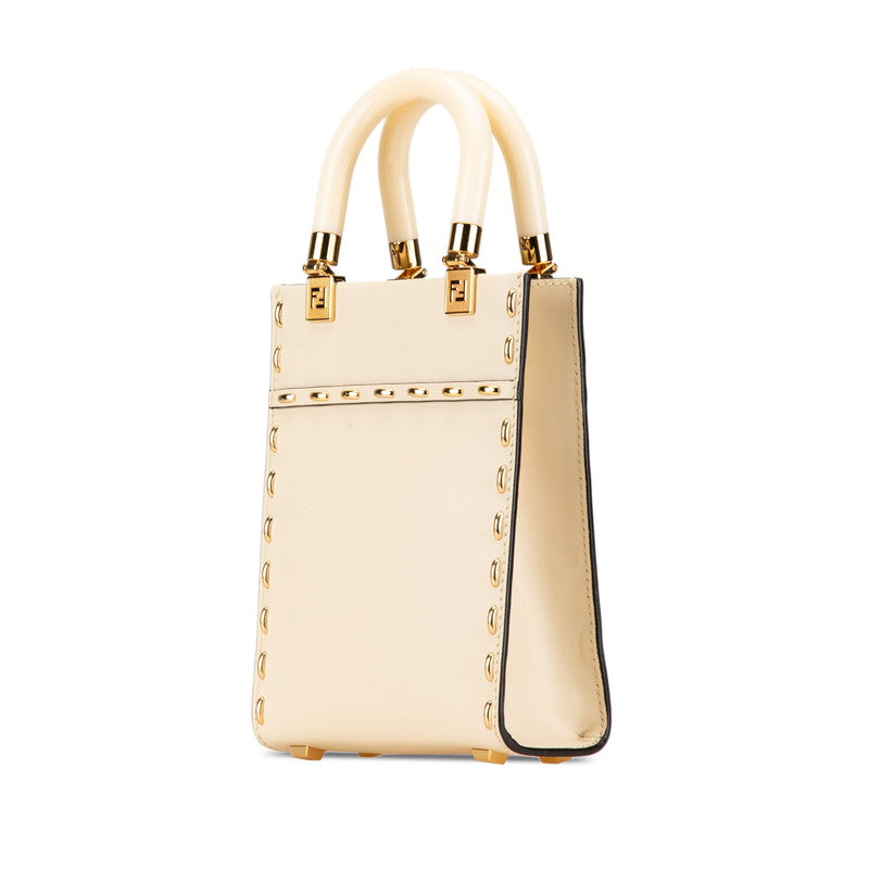 Fendi Sunshine Shopper Calf Leather 2way Bag