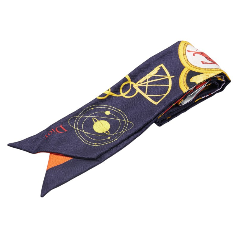 Dior Sandglass Key Motif Silk Scarf