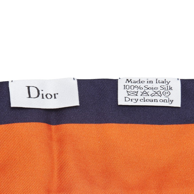 Dior Sandglass Key Motif Silk Scarf