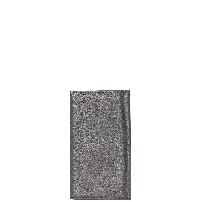 Dior Logo Plate Leather Key Case