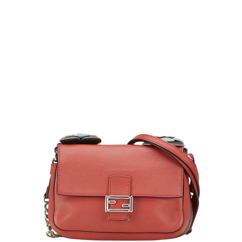 Fendi Double Micro Bucket Leather 2way Bag