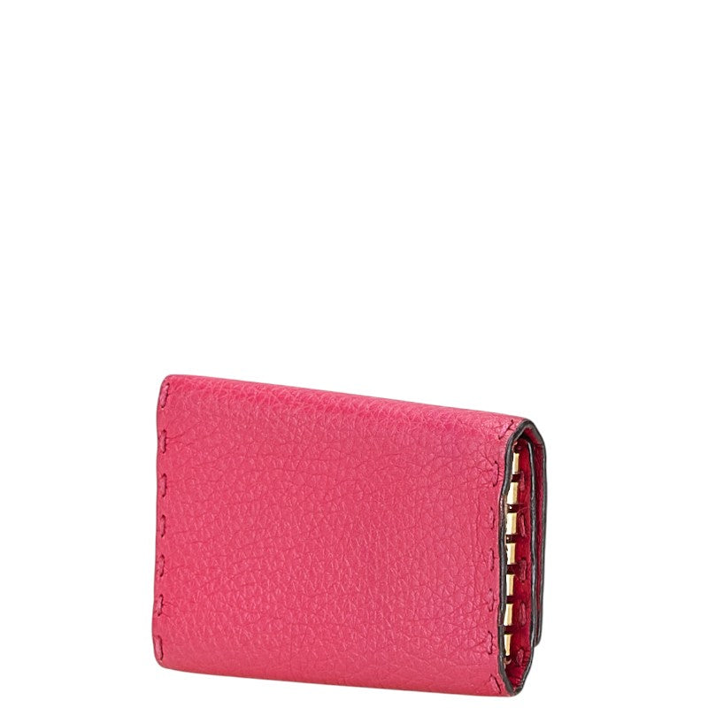 Fendi Selleria Leather Key Case