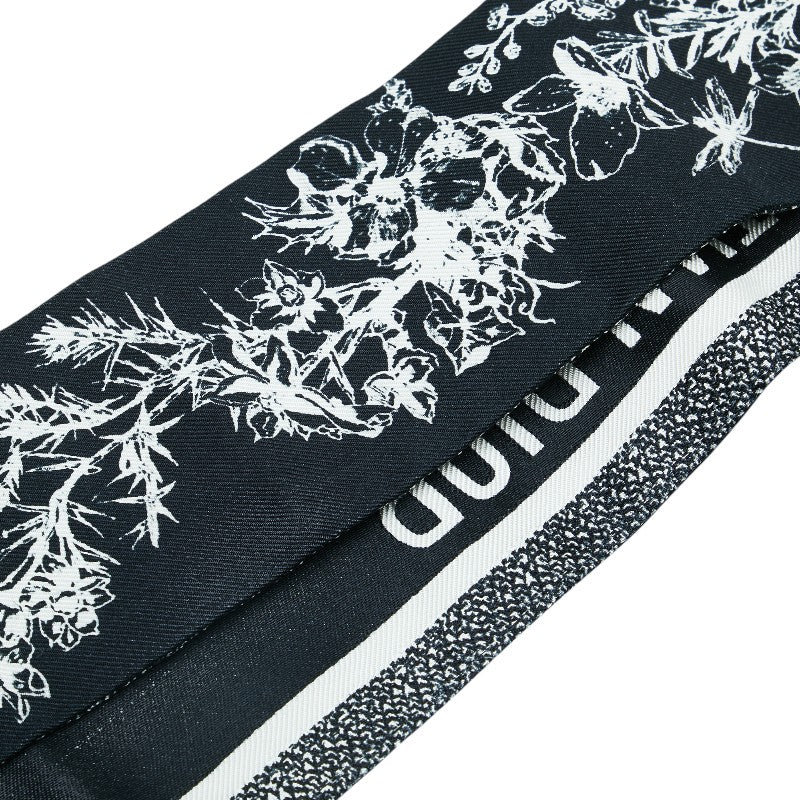Dior Toile de Jouy Flower Silk Scarf