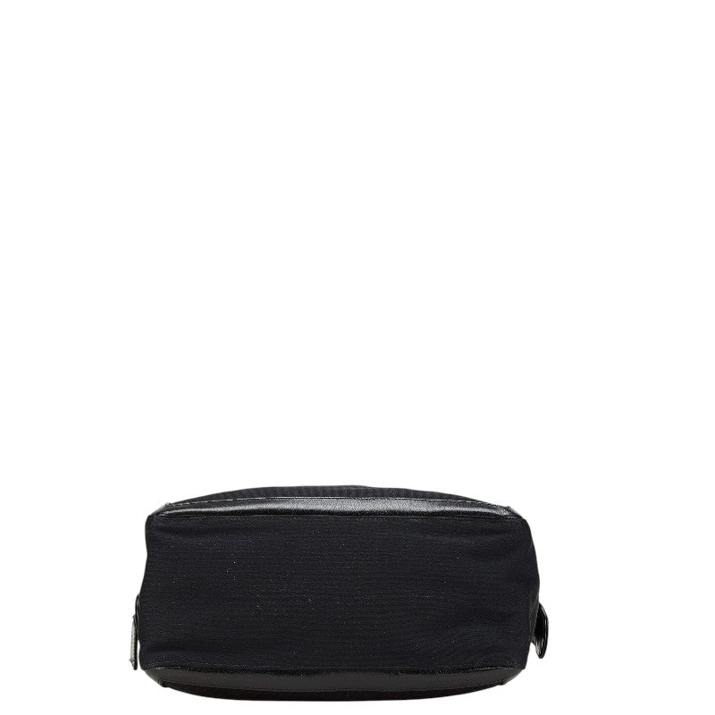 Fendi Nylon Leather Tote Bag
