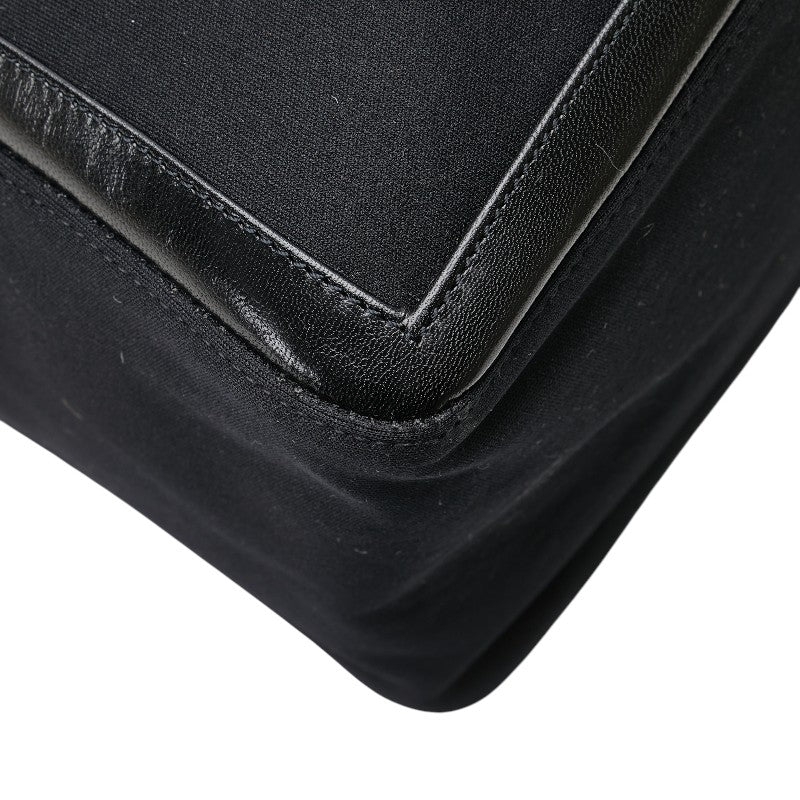 Fendi Nylon Leather Tote Bag