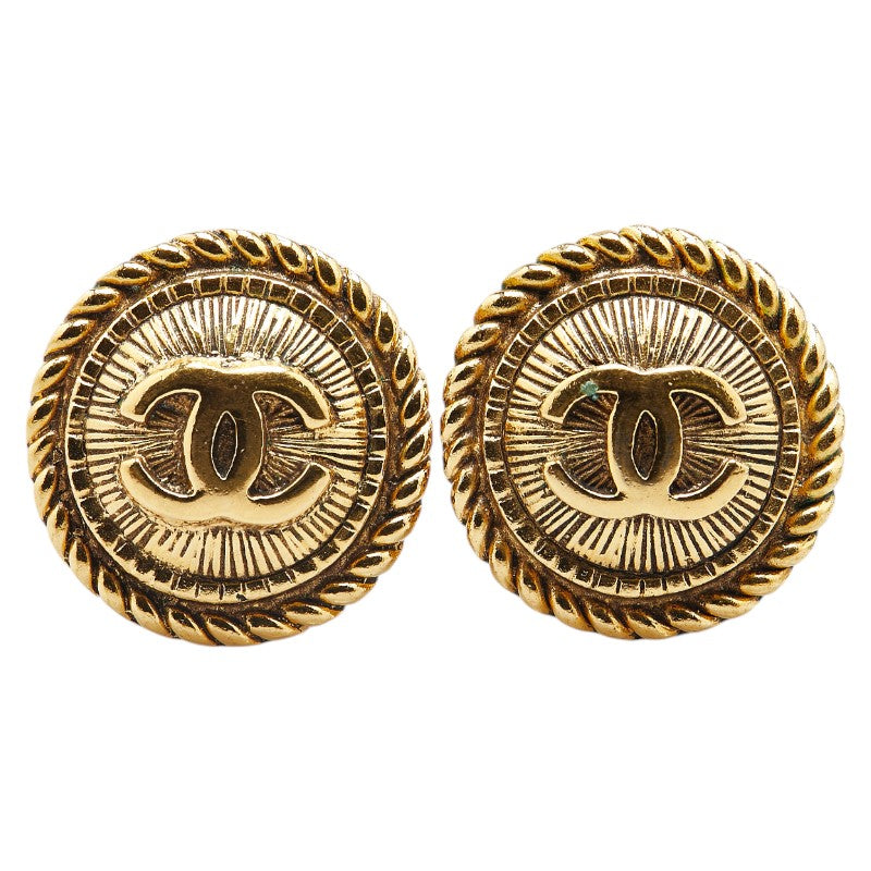 Chanel Coco Mark Chain Earrings