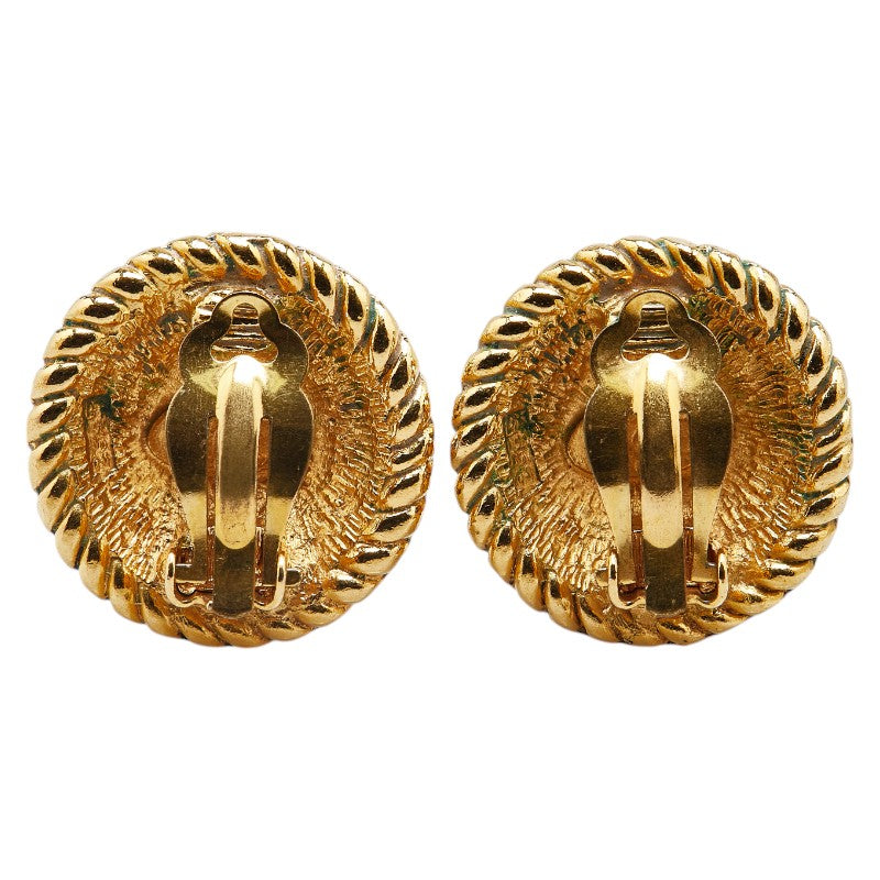 Chanel Coco Mark Chain Earrings
