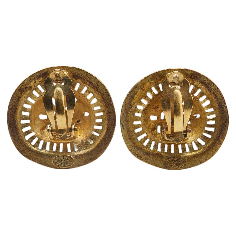 Chanel Logo Earrings
