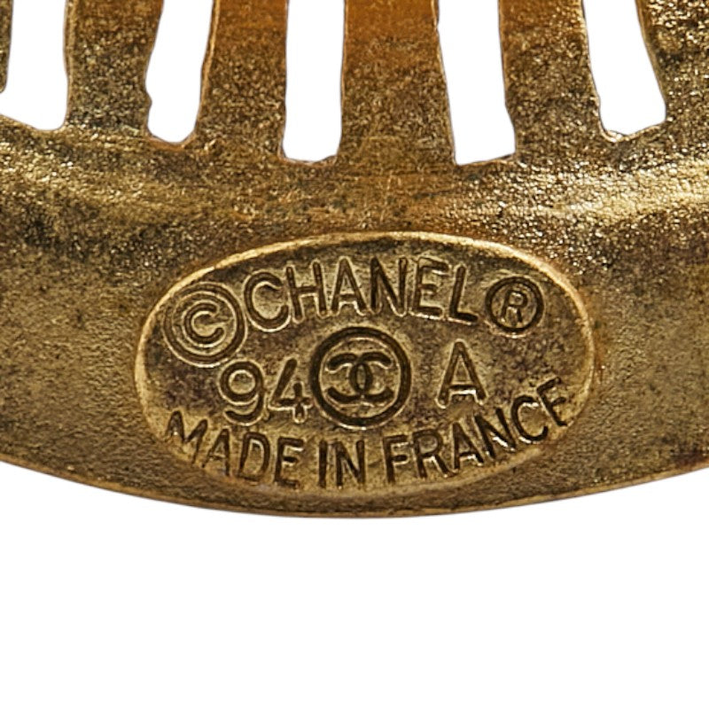 Chanel Logo Earrings