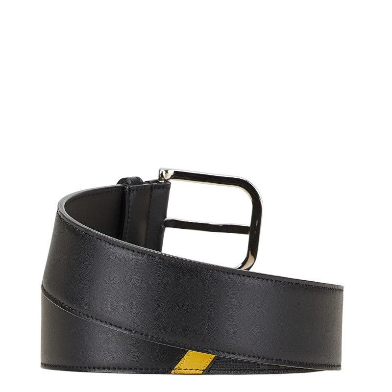 Fendi Zucca Leather Belt
